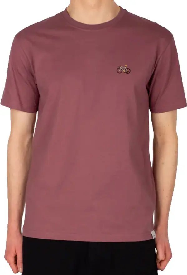 IrieDaily IrieDaily Peaceride Emb Tee Muškarci - Majice IrieDaily - Burgundac - 111D398-237-XL - Size: XL