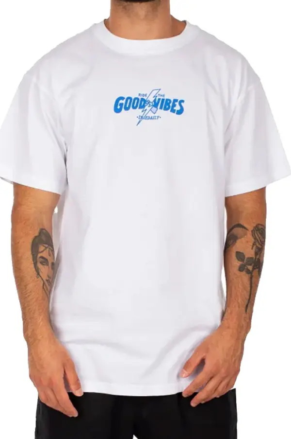 IrieDaily IrieDaily Ride Good Tee Muškarci - Majice IrieDaily - Bijela - 114B532-710-M - Size: M