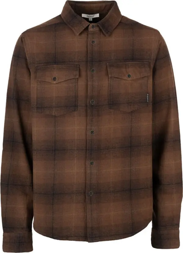 IrieDaily IrieDaily Rosomako Eco Shirt Muškarci - košulja IrieDaily - Smeđa - 514D342-549-M - Size: M