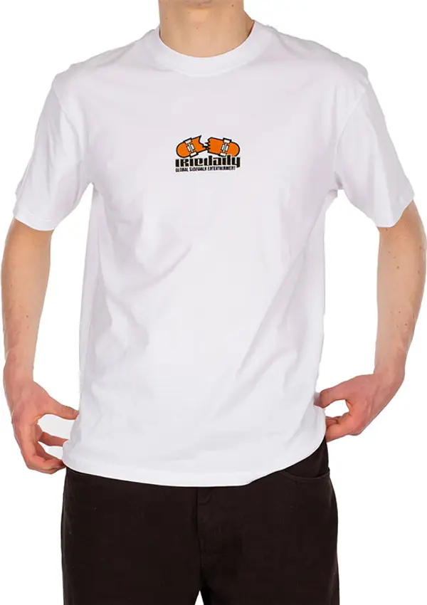 IrieDaily IrieDaily Sidewalk T-Shirt White Muškarci - Majice IrieDaily - Bijela - 114D563-710-M - Size: M