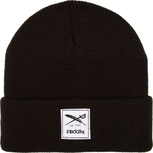 IrieDaily IrieDaily Smurpher Heavy Beanie Black Unisex - Glavni pokrivači IrieDaily - Crna - H173132-700-One-size - Size: One size