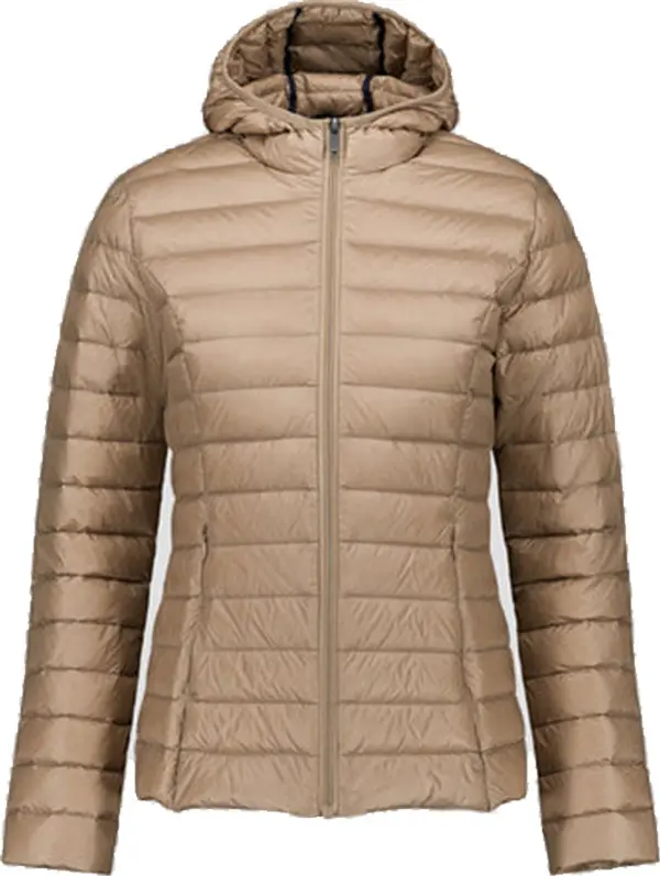 Jott Jott Down Jacket Light CLOE Hoodie Žene - Jakne Jott - Svijetlo smeđa - P000WDOW01-804-S - Size: S