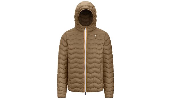 K-WAY K-Way Jack Quilted Warm Brown Corda
