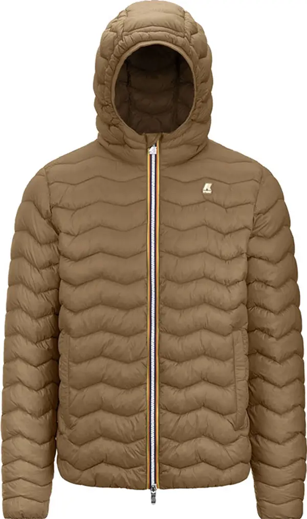 K-WAY K-Way Jack Quilted Warm Brown Corda Muškarci - Jakne K-WAY - Smeđa - K6121HW-045-L - Size: L