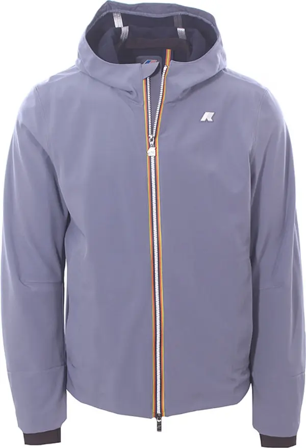 K-WAY K-Way Jacko Bonded Grey Blue Muškarci - Jakne K-WAY - Plava - K6131BW-AS7-L - Size: L