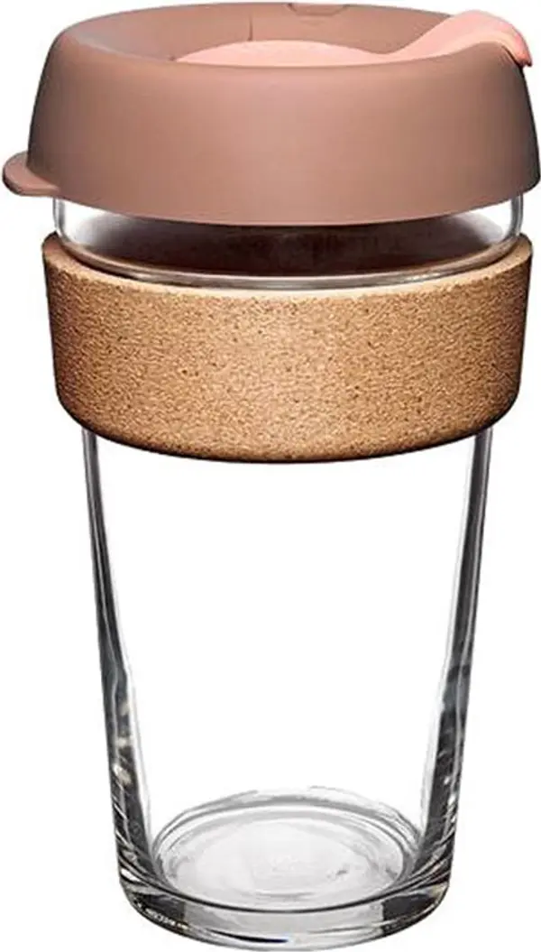 Keepcup KeepCup Brew Cork Frappe L 16oz/454ml Unisex - Cup Keepcup - Smeđa - BCFRA16-One-size - Size: One size