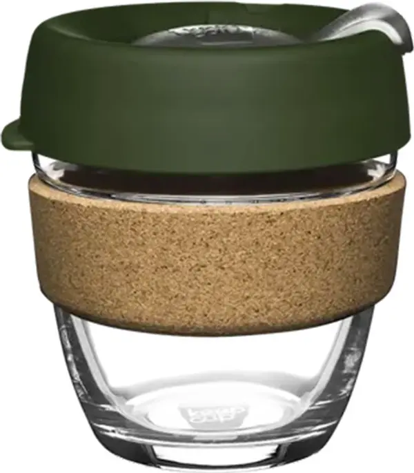 Keepcup Keepcup Cork Brew Pine 08Oz S Unisex - Haljina Keepcup - Zelena - BCPI08-One-size - Size: One size