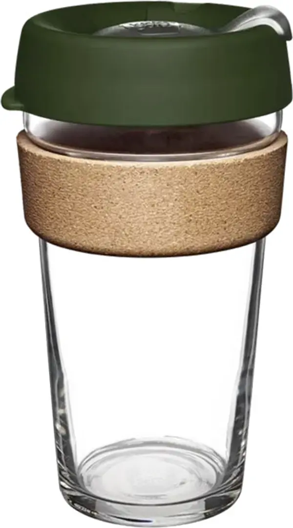 Keepcup Keepcup Cork Brew Pine 16Oz L Unisex - Haljina Keepcup - Zelena - BCPI16-One-size - Size: One size