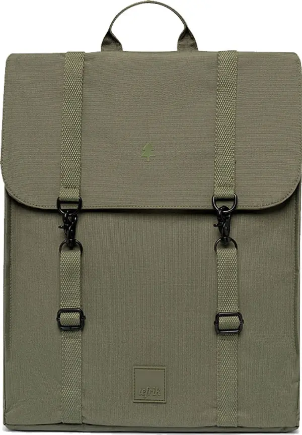 Lefrik Lefrik Handy Backpack Olive Unisex - Ruksaci i torbe Lefrik - Zelena - Handy-OLI-One-size - Size: One size