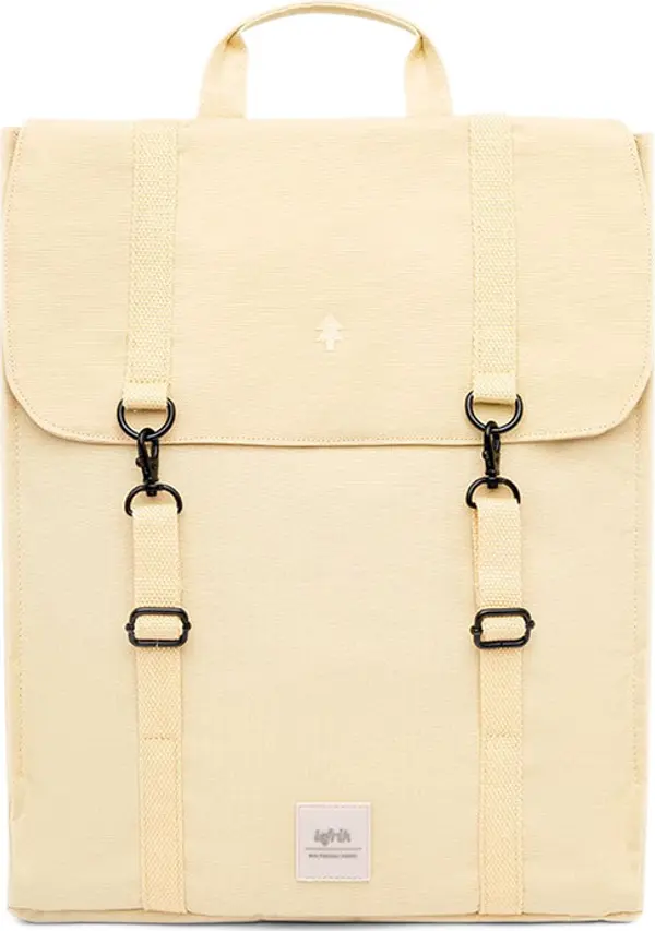 Lefrik Lefrik Handy Metal Backpack Butter Unisex - Ruksaci i torbe Lefrik - Žuta - HandyMetal_BTR-One-size - Size: One size