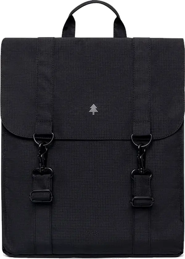 Lefrik Lefrik Handy XL Backpack Black Lime Vandra Unisex - Ruksaci i torbe Lefrik - Crna - HandyXL-BLK-One-size - Size: One size