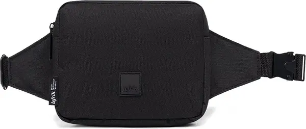 Lefrik Lefrik Reef Crossbody Black Unisex - Ruksaci i torbe Lefrik - Crna - Reef_BLK-One-size - Size: One size
