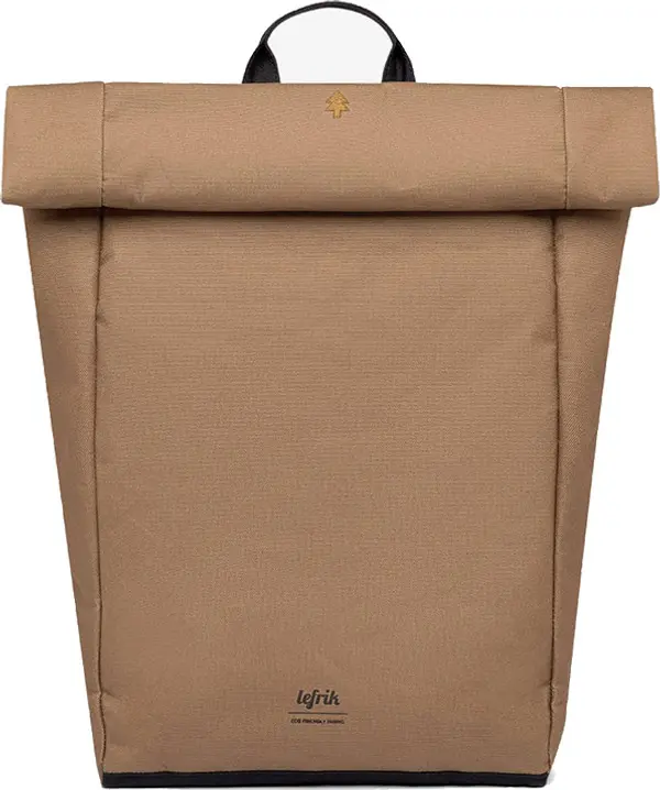 Lefrik Lefrik Roll Backpack Camel Unisex - Ruksaci i torbe Lefrik - Smeđa - Roll_CAM-One-size - Size: One size