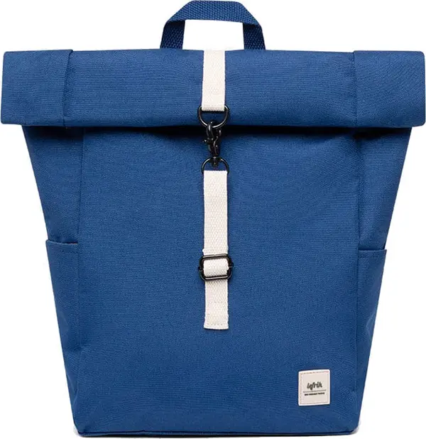 Lefrik Lefrik Roll Mini Backpack Dark Klein Unisex - Ruksaci i torbe Lefrik - Plava - Rollmini_KLN-One-size - Size: One size