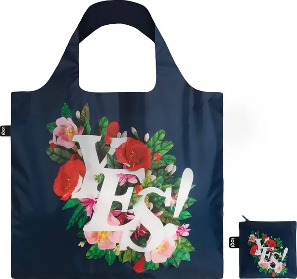 LOQI LOQI - Antonio Rodrigues Yes Bag Unisex - Ruksaci i torbe LOQI - Plava - AR.YE-One-size - Size: One size