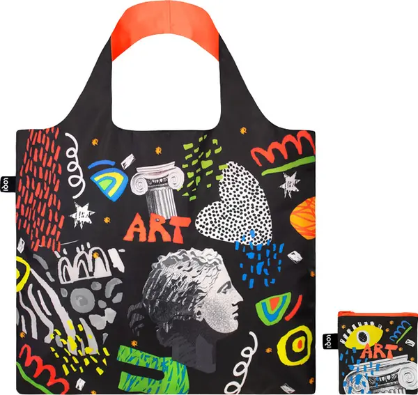 LOQI Loqi Art Recycled Bag Unisex - Ruksaci i torbe LOQI - Crna - CL.AR-One-size - Size: One size