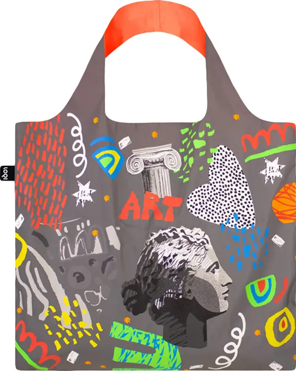 LOQI Loqi Art Reflective Bag Unisex - Ruksaci i torbe LOQI - Siva - CL.AR.RE-One-size - Size: One size