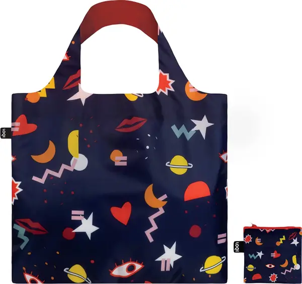 LOQI Loqi Céleste Wallaert - Night Night Bag Unisex - Ruksaci i torbe LOQI - Roza - CW.NN-One-size - Size: One size