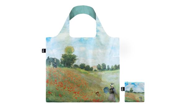 Loqi Loqi Claude Monet - Wild Poppies Recycled Bag