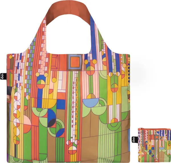 LOQI Loqi Frank Lloyd Wright - Saguaro Forms Recycled Bag Unisex - Ruksaci i torbe LOQI - Velikobojan - FL.SF-One-size - Size: One size