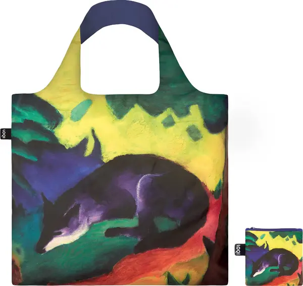 LOQI Loqi Franz Marc - Blue Fox Bag Unisex - Ruksaci i torbe LOQI - Velikobojan - FM.BF-One-size - Size: One size