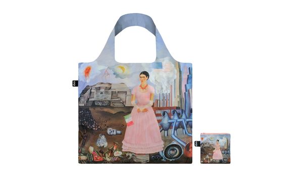 Loqi Loqi FRIDA KAHLO - Self Portrait on the Borderline between Mexico and the United States