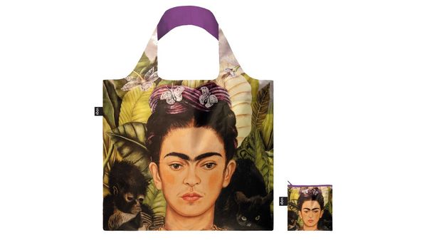 Loqi Loqi FRIDA KAHLO Self Portrait Recycled Bag