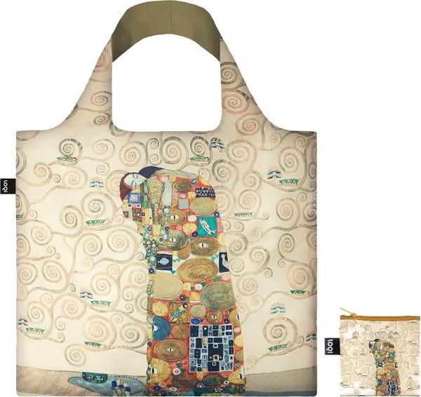 LOQI Loqi GUSTAV KLIMT The Fulfilment Bag Unisex - Ruksaci i torbe LOQI - Svijetlo smeđa - GK.TF.R-One-size - Size: One size