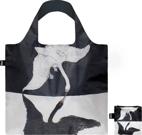 LOQI Loqi Hilma af Klint - The Swan Recycled Bag Unisex - Ruksaci i torbe LOQI - Velikobojan - HK.TS-One-size - Size: One size