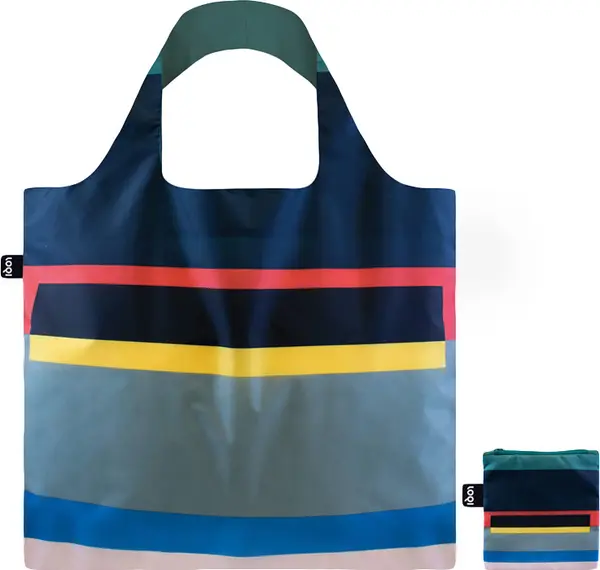 LOQI Loqi Jean Spencer - No Title Recycled Bag Unisex - Ruksaci i torbe LOQI - Velikobojan - JS.NT-One-size - Size: One size