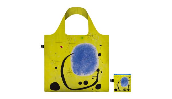 Loqi Loqi Joan Miro - Gold of Azure Recycled Bag