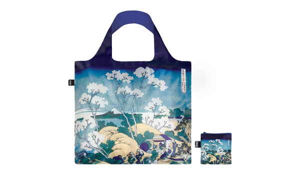 Loqi Loqi Katsushika Hokusai - Fuji from Gotenyama Recycled Bag