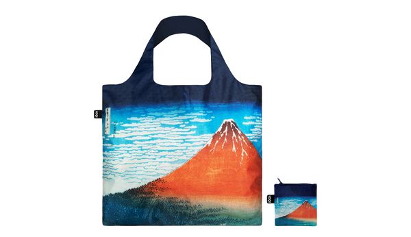 Loqi Loqi Katsushika Hokusai - Red Fuji Recycled Bag