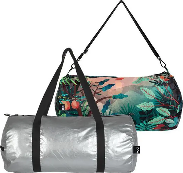 LOQI Loqi Metallic Matt Silver Weekender Unisex - Ruksaci i torbe LOQI - Velikobojan - WE.MM.SI-One-size - Size: One size