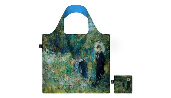 Loqi Loqi Pierre-Auguste Renoir - Woman with a Parasol in a Garden Recycled Bag