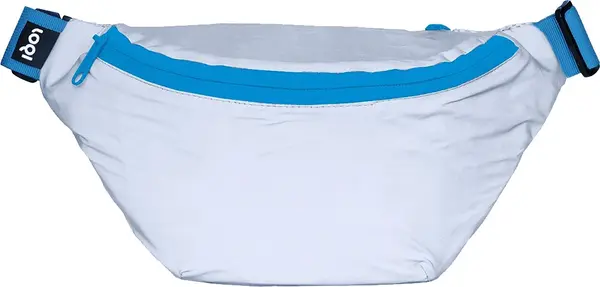 LOQI Loqi REFLECTIVE Neon Blue Bumbag Unisex - Ruksaci i torbe LOQI - Bijela - BB.RE1-One-size - Size: One size