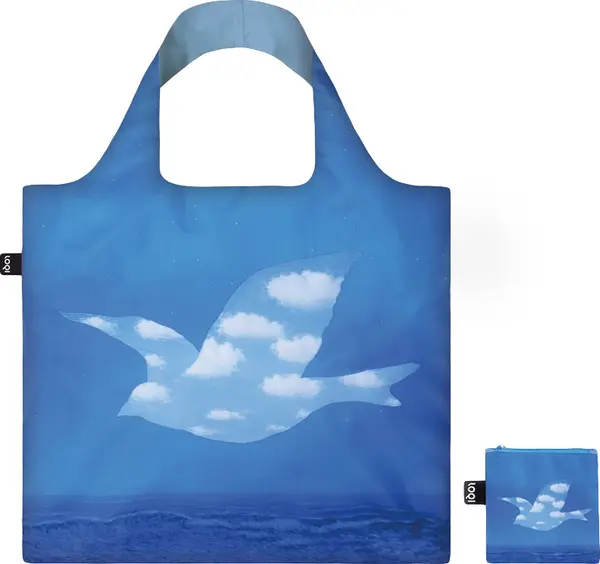 LOQI Loqi René Magritte - The Promise Bag Unisex - Ruksaci i torbe LOQI - Plava - RM.PR-One-size - Size: One size