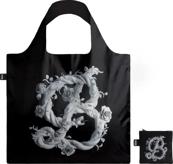 LOQI Loqi SAGMEISTER & WALSH B for Beauty Bag Unisex - Ruksaci i torbe LOQI - Crna - SW.BE-One-size - Size: One size