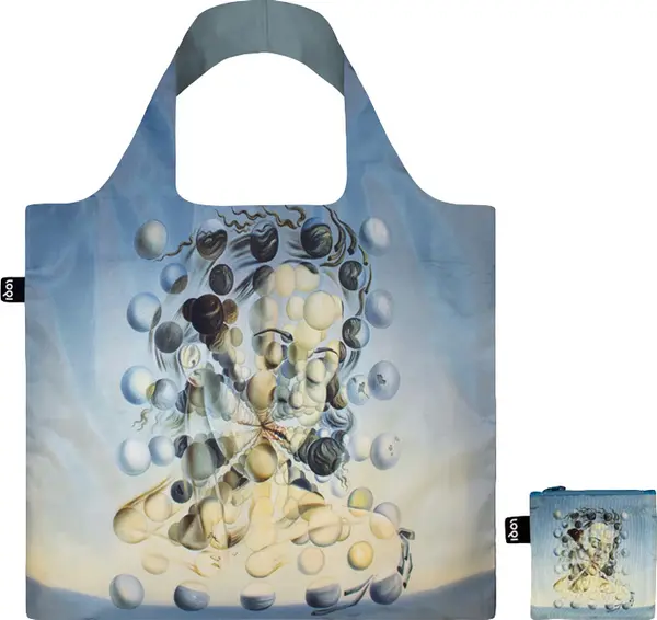LOQI Loqi Salvador Dali - Galatea of the Spheres Recycled Bag Unisex - Ruksaci i torbe LOQI - Plava - SD.GS-One-size - Size: One size