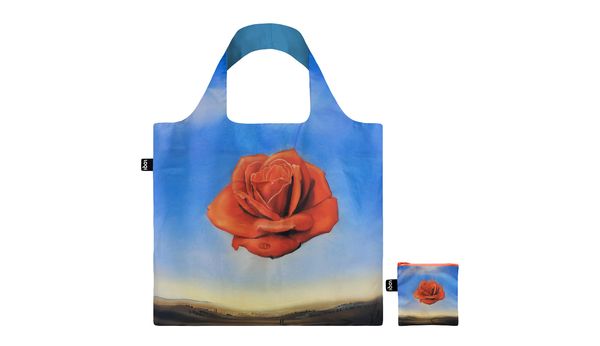 Loqi Loqi Salvador Dali - Meditative Rose Recycled Bag