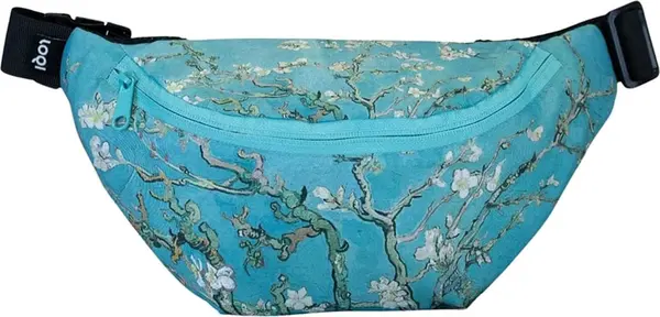 LOQI Loqi VINCENT VAN GOGH Almond Blossom Recycled Bumbag Unisex - Ruksaci i torbe LOQI - Plava - BB.VG.AB-One-size - Size: One size