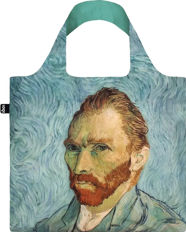 LOQI Loqi VINCENT VAN GOGH Self Portrait Recycled Bag Unisex - Ruksaci i torbe LOQI - Plava - VG.SP.OR-One-size - Size: One size