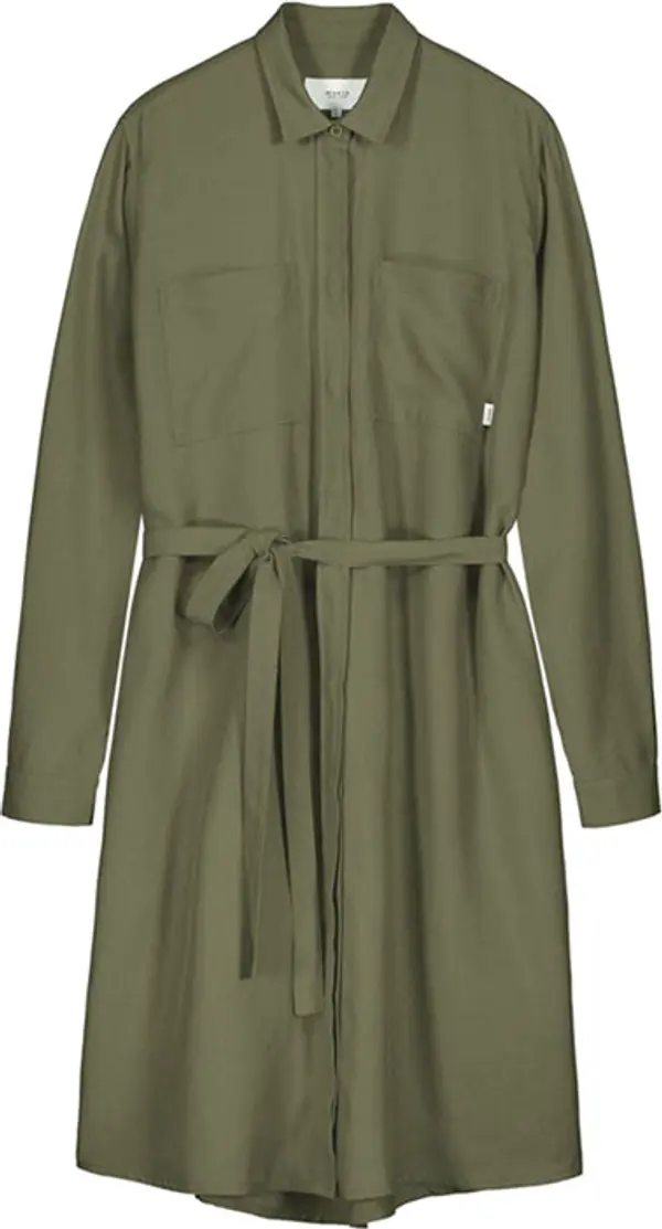 Makia Makia Aava Dress W Žene - Haljina Makia - Zelena - W75007_721-S - Size: S