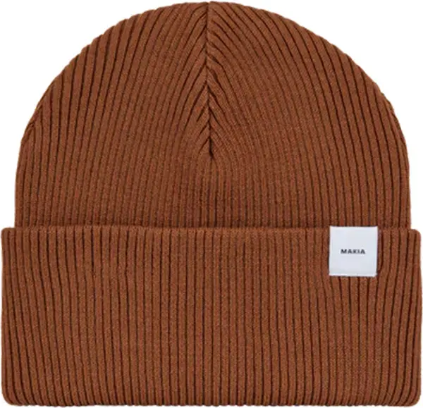 Makia Makia Beanie Unisex - Glavni pokrivači Makia - Smeđa - U82055_169-One-size - Size: One size