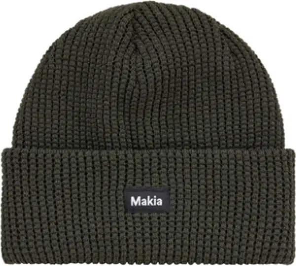 Makia Makia Enso Beanie Unisex - Glavni pokrivači Makia - Zelena - U82156_767-One-size - Size: One size