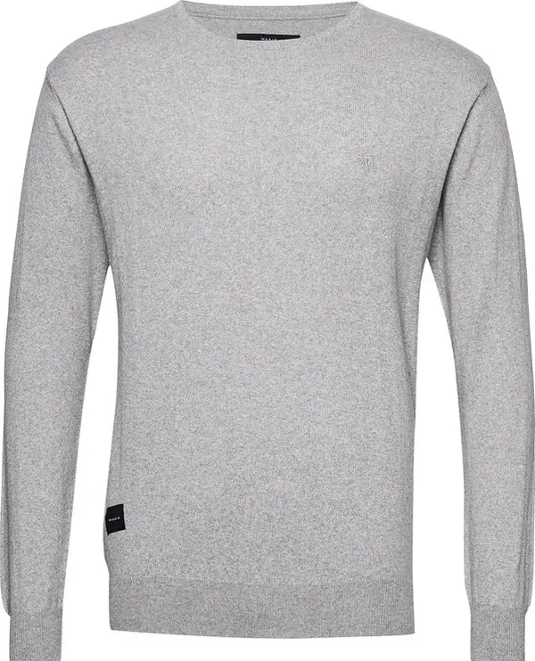 Makia Makia Fair Knit M Muškarci - Dukserice i džemperi s kapulja Makia - Siva - M50038_921-L - Size: L