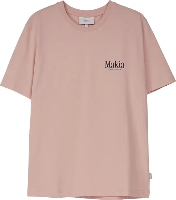 Makia Makia Key T-Shirt W Žene - Majice Makia - Roza - W21029-427-S - Size: S