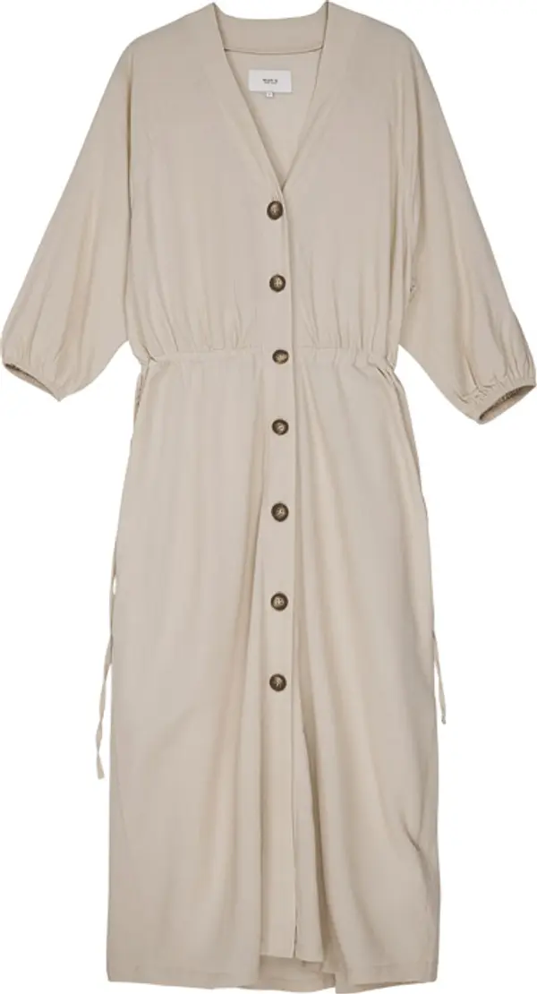 Makia Makia Kielo Dress W Žene - Haljina Makia - Svijetlo smeđa - W75030_122-S - Size: S