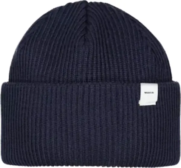 Makia Makia Merino Beanie Unisex - Glavni pokrivači Makia - Plava - U82052_689-One-size - Size: One size