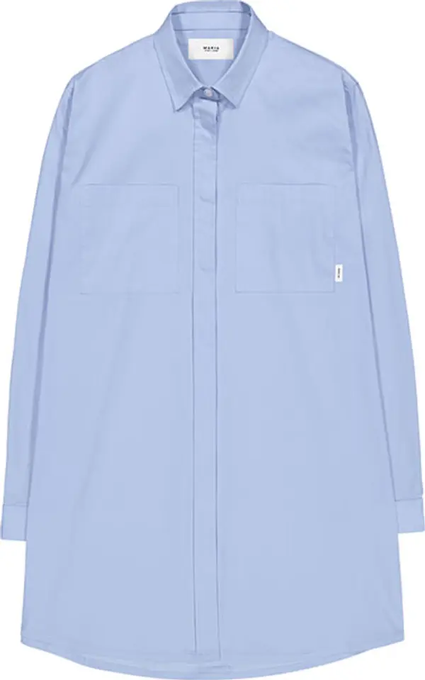 Makia Makia Office Shirt W Žene - košulja Makia - Plava - W60008_621-L - Size: L